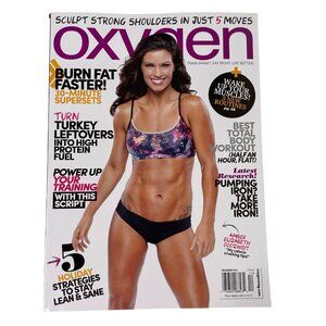 Oxygen Fitness Magazine u Dec 2014 Amber Elizabeth Dodzweit Vol 17 Is 12  No 182